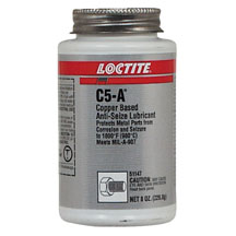 Loctite C5-A Anti-Seize Compound, 8oz Brush Can