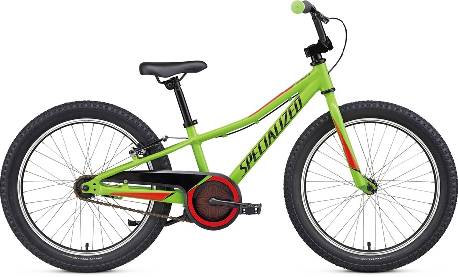 2022 Specialized Riprock Coaster 20 Monster Green / Nordic Red / Black Reflective