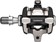 Garmin Rally XC100 Power Meter Pedals - Dual Sided Clipless, Alloy, 9/16", Black, Pair, Single-Sensing, Shimano SPD






