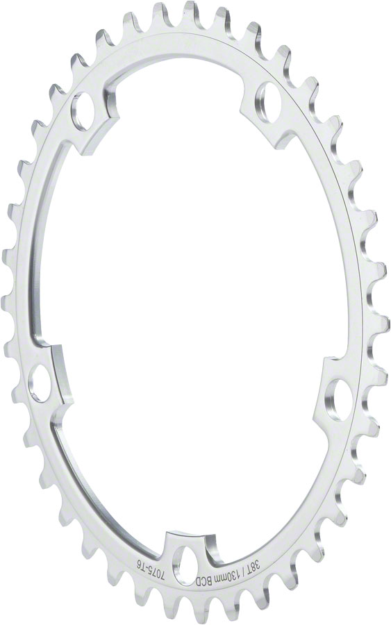 Dimension Chainring - 48T, 130mm BCD, Outer, Silver







