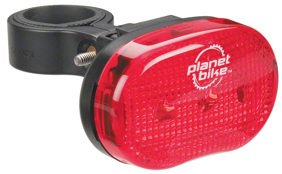 Planet Bike Blinky 3 Taillight: Red/Black