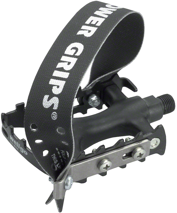 Power Grips Sport Pedal Kit - Plastic, 9/16", Black






