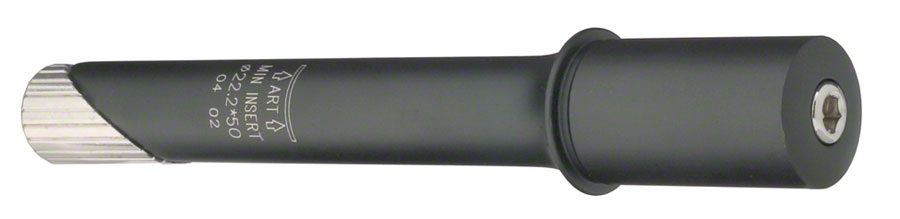 Dimension Steerer Adaptor 1" quill to 1-1/8" Threadless Black






