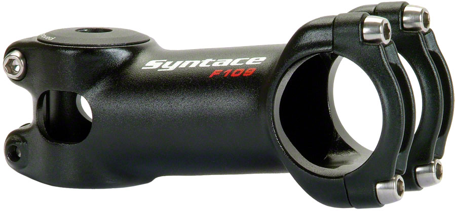 Syntace Force 107 Stem - 90mm, 31.8 Clamp, +/-6, 1 1/8", Alloy, Black