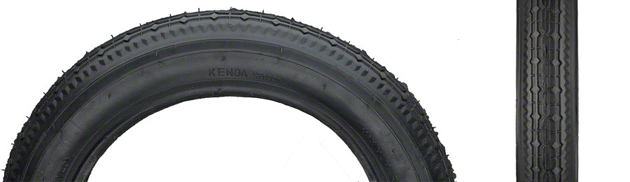 Kenda Street K124 Tire - 12.5 x 2.25, Clincher, Wire, Black, 22tpi