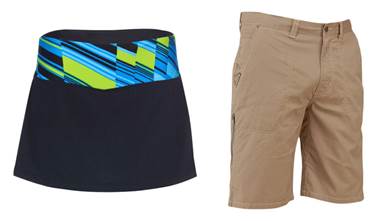 Shorts and Skirts