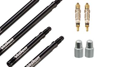 Valve Extenders, Cores, Caps