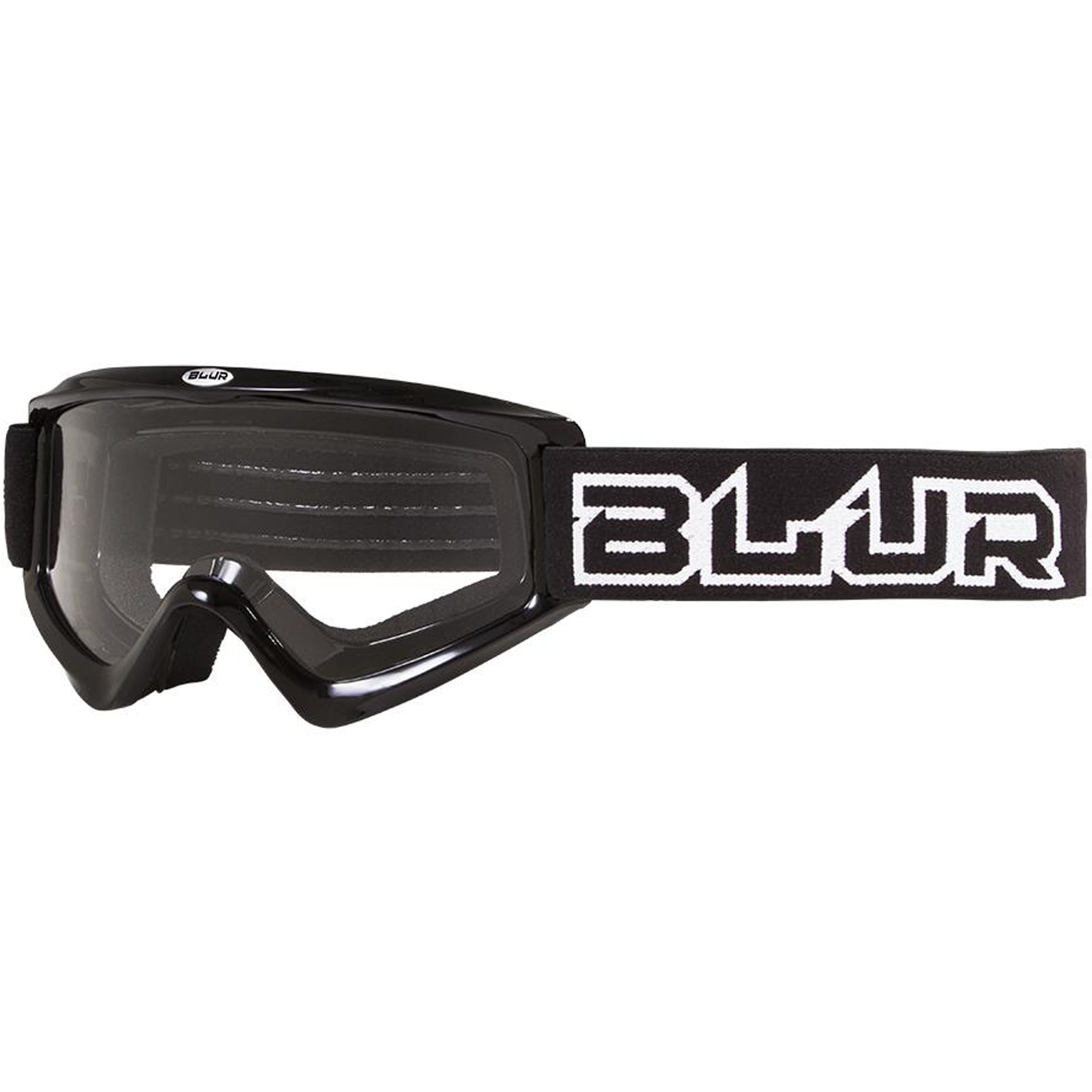 Blur Goggles B-Zero Goggle, Black, Clear Lens
