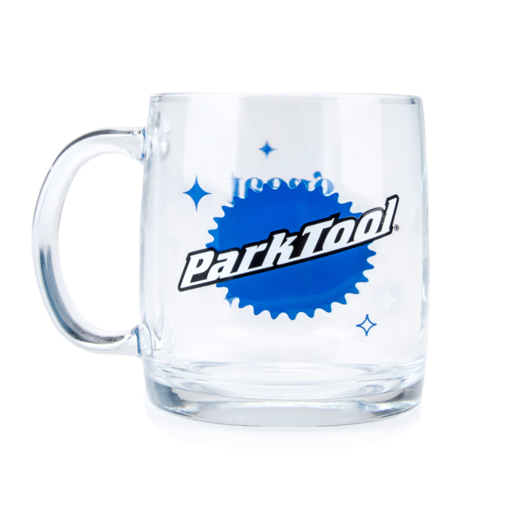 Park Tool Glass Mug, Clear - MUG-7