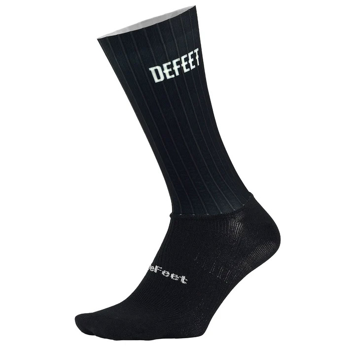 DeFeet Evo Jet 6.75" Socks 12-14 X-Large,  Black