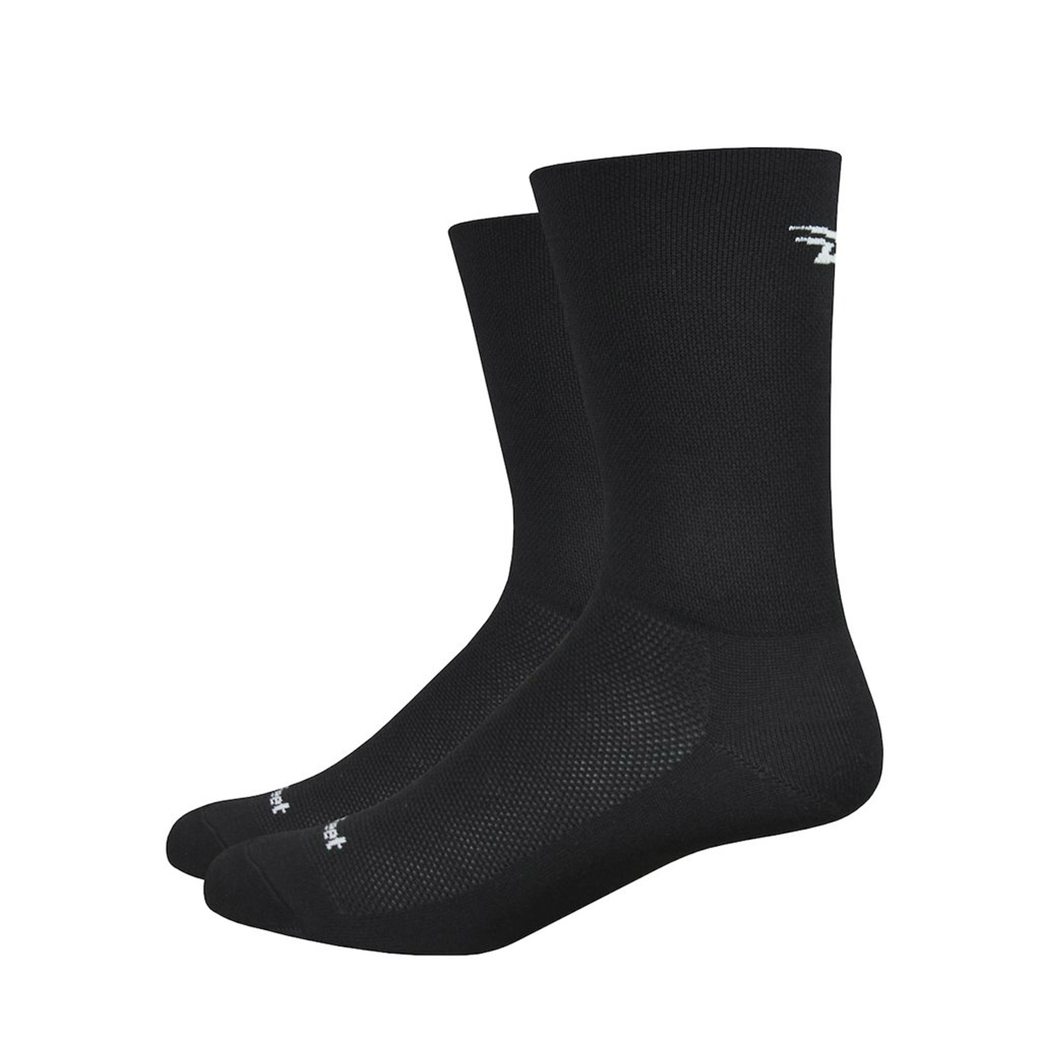 DeFeet Aireator 6" D-Logo Socks, 9.5-11.5, Black