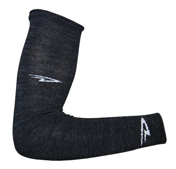 DeFeet Wool Armskins, Small/Medium, Charcoal