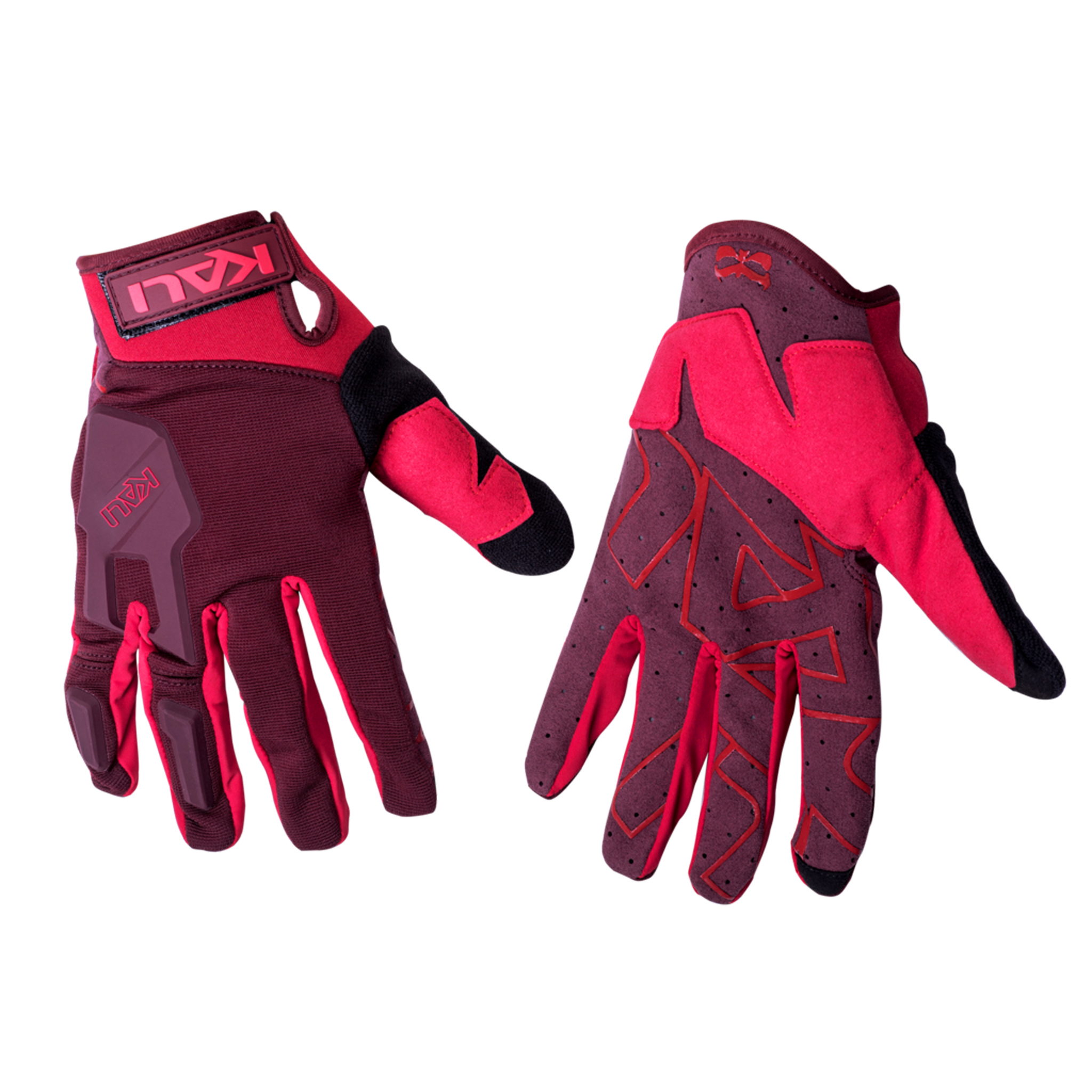 Kali Venture Glove, X-Large, Black/Red