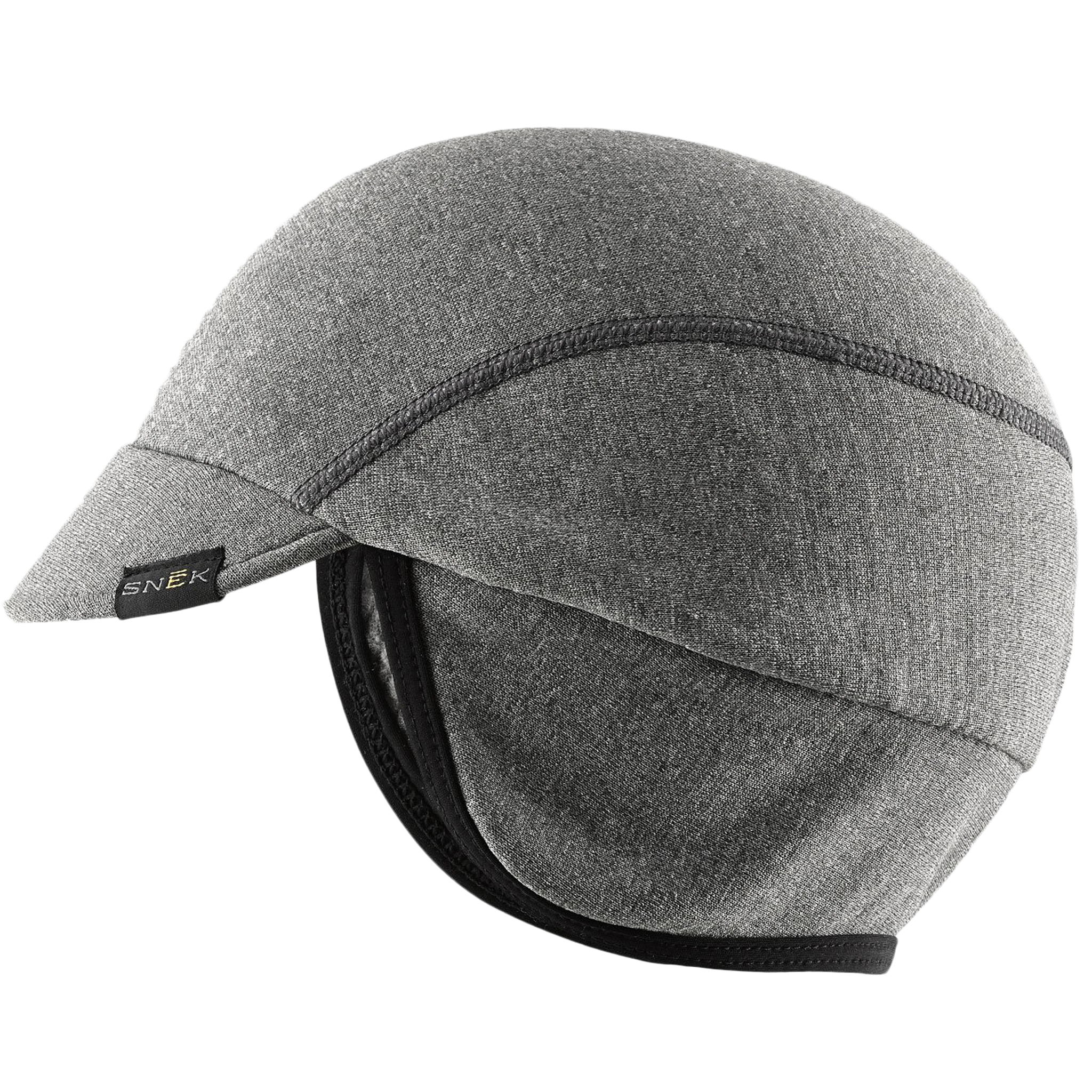 Snek Midweight Wool Cap, Heather Gray, S/M