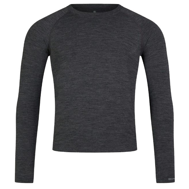 Endura BaaBaa Pro L/S Baselayer, M/L, Gray