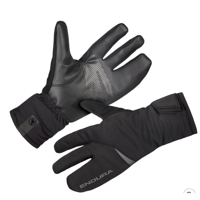 Endura Freezing Point Lobster Glove, Black, M
