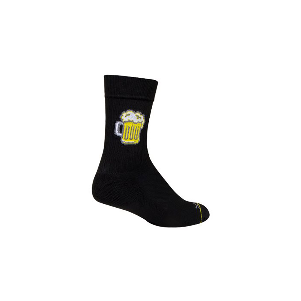 Sockguy SGX Trailhead Brewski 7" Socks, 9-13, Black