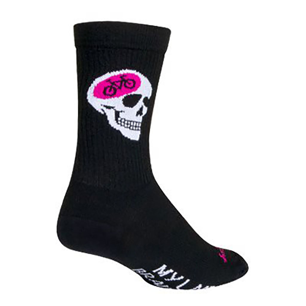 Sockguy Braincell Socks, 5-9, Black