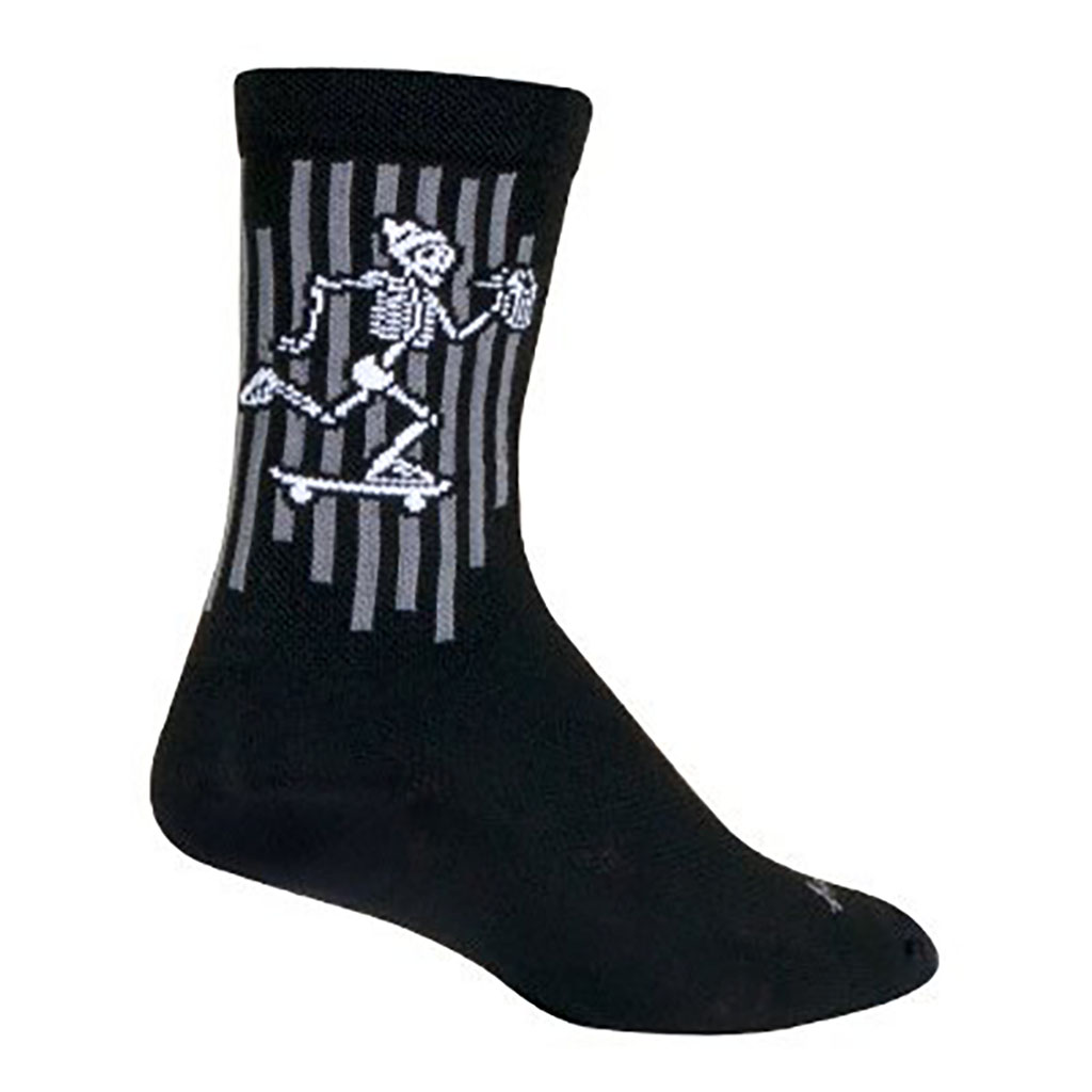 Sockguy Hip Bones Socks, 5-9, Black
