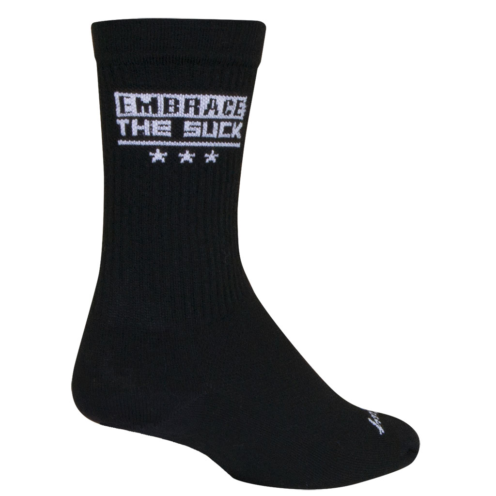 Sockguy Embrace Socks, 5-9, Black