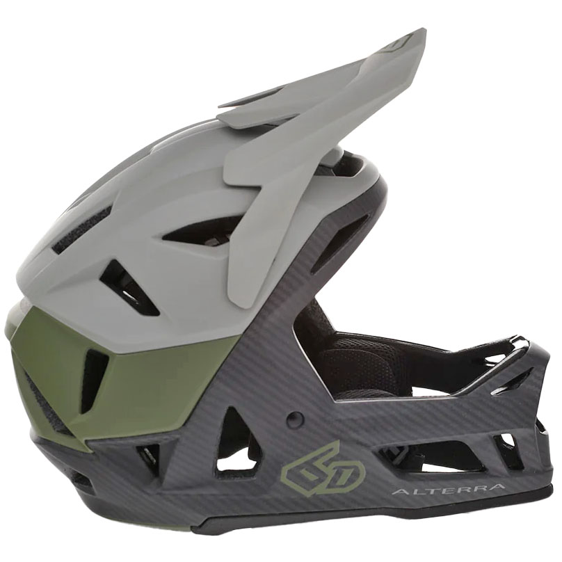 6D Helmets Alterra Helmet, Segment Military Green - XL/XXL