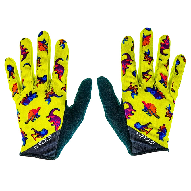 Handup Most Day Glove, Medium, Hi Viz Dinos