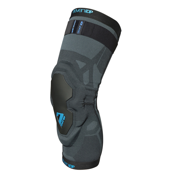 7iDP Project Knee Armor, S, Black/Gray 