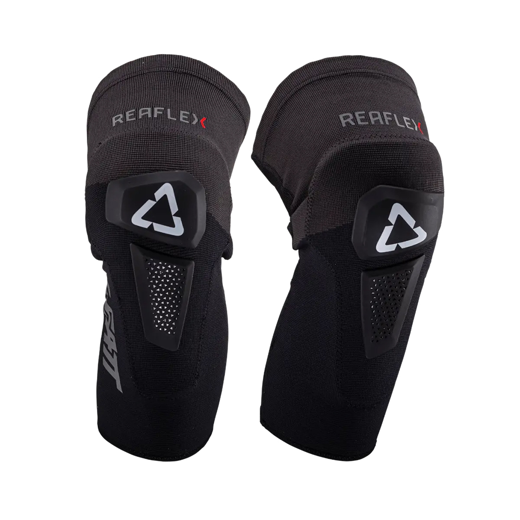 Leatt ReaFlex Hybrid Knee Guard, X-Large, Black