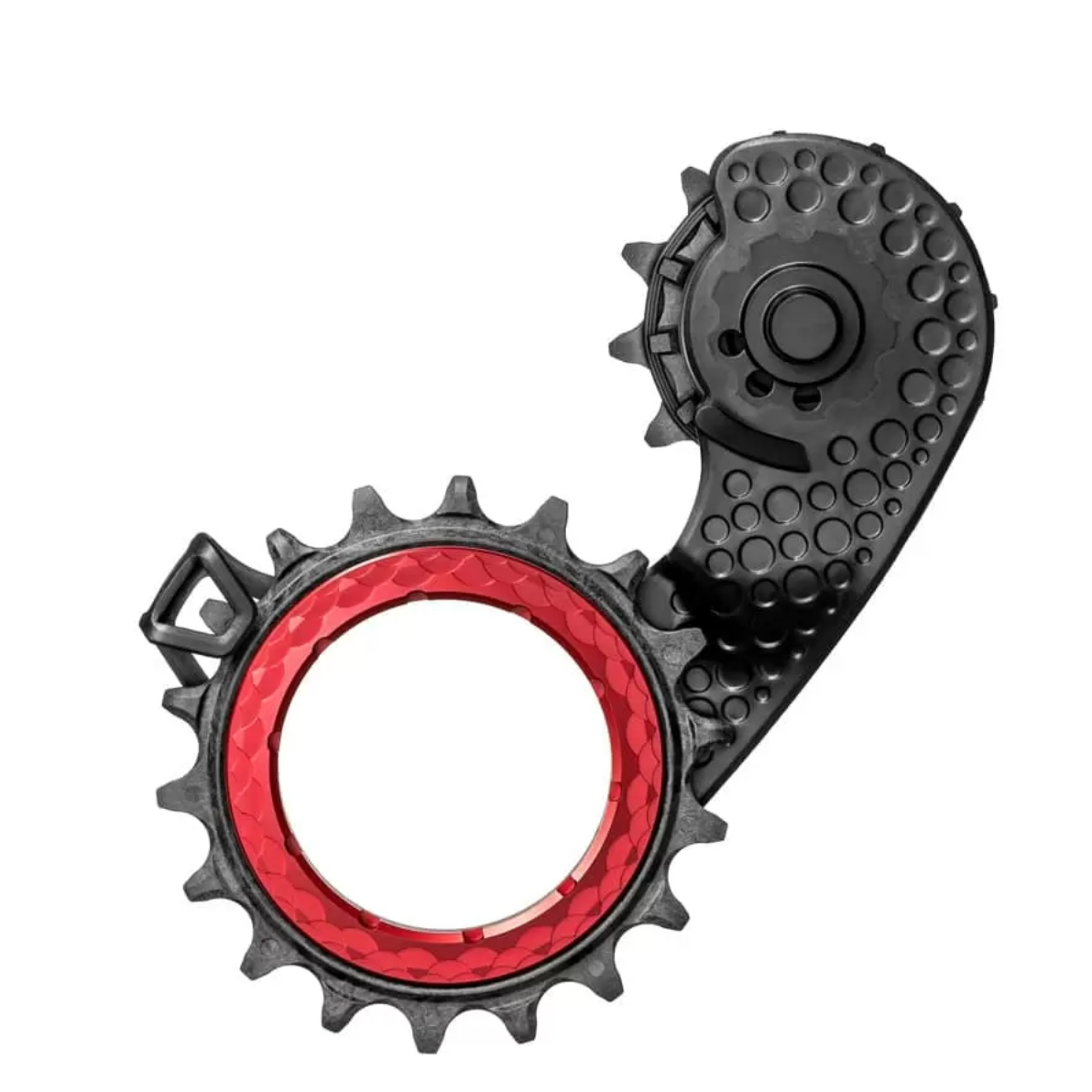 Absolute Black Carbon-Ceramic Hollow Cage, Shimano - Red