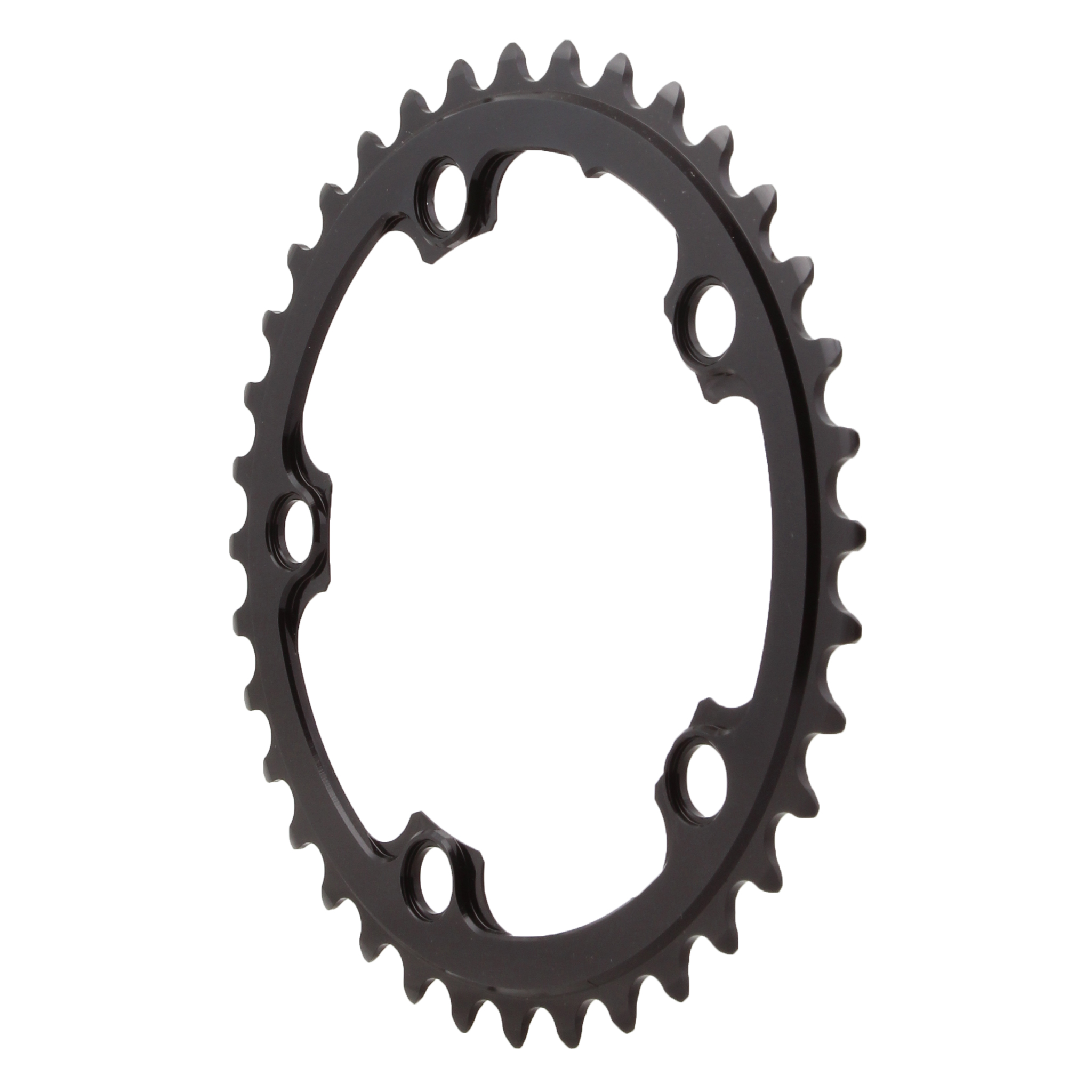 Absolute Black Round Chainring, 5x110BCD 36T - Black