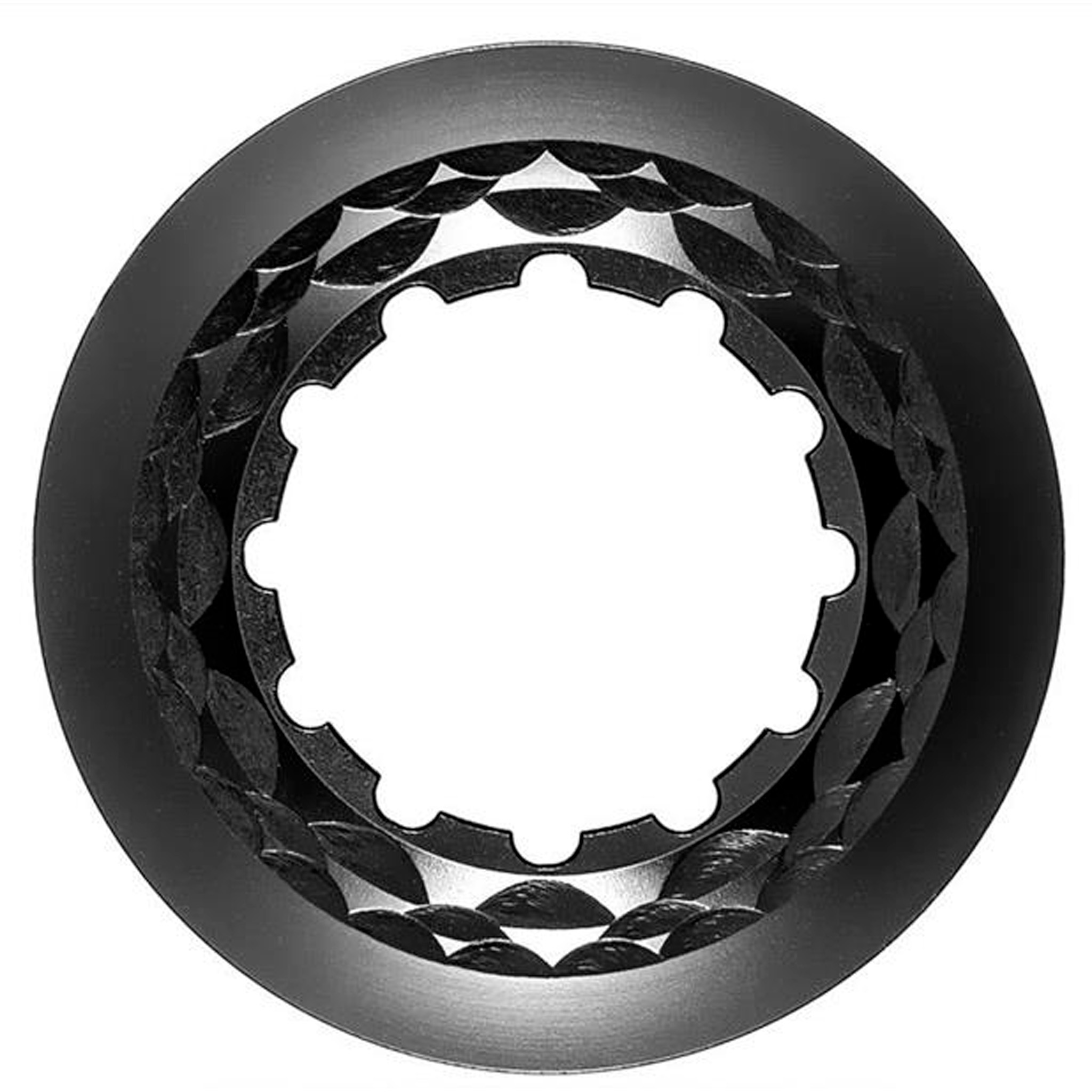 Absolute Black Center Lock Rotor Lockring, Black