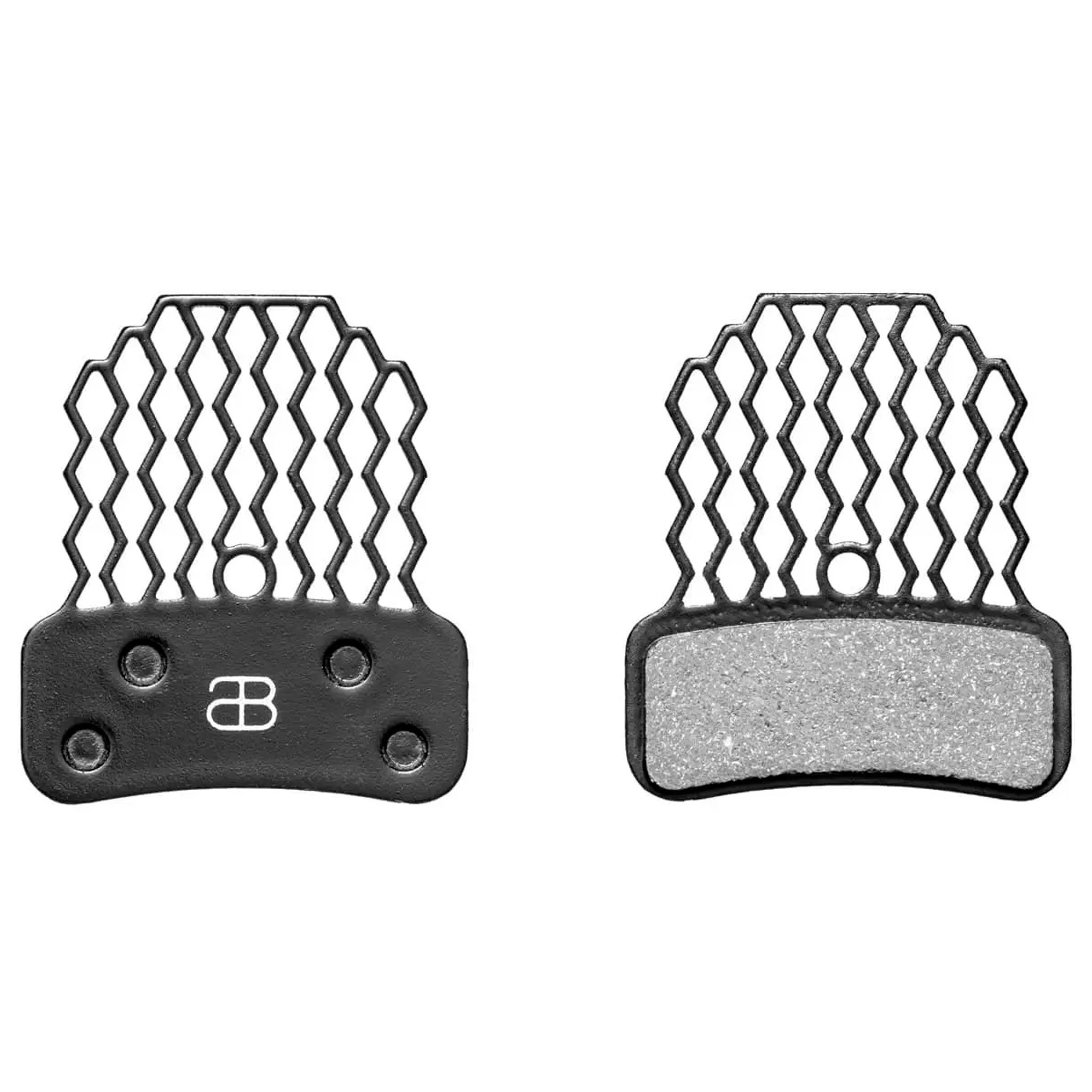 Absolute Black Shimano (D-type 4-piston) Pads,TRP Quadiem, Organic