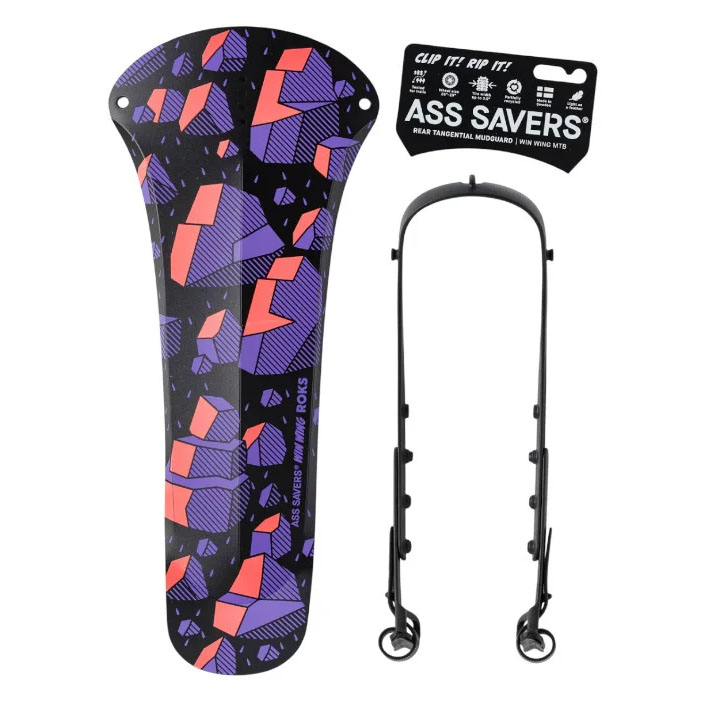 Ass Savers Win Wing MTB Fender, Roks