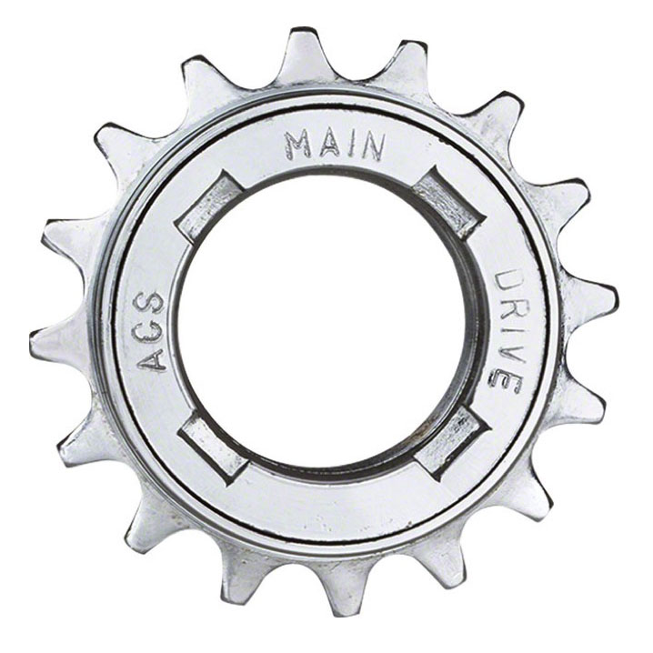 ACS Maindrive Freewheel, 1/8" x 16t - Chrome