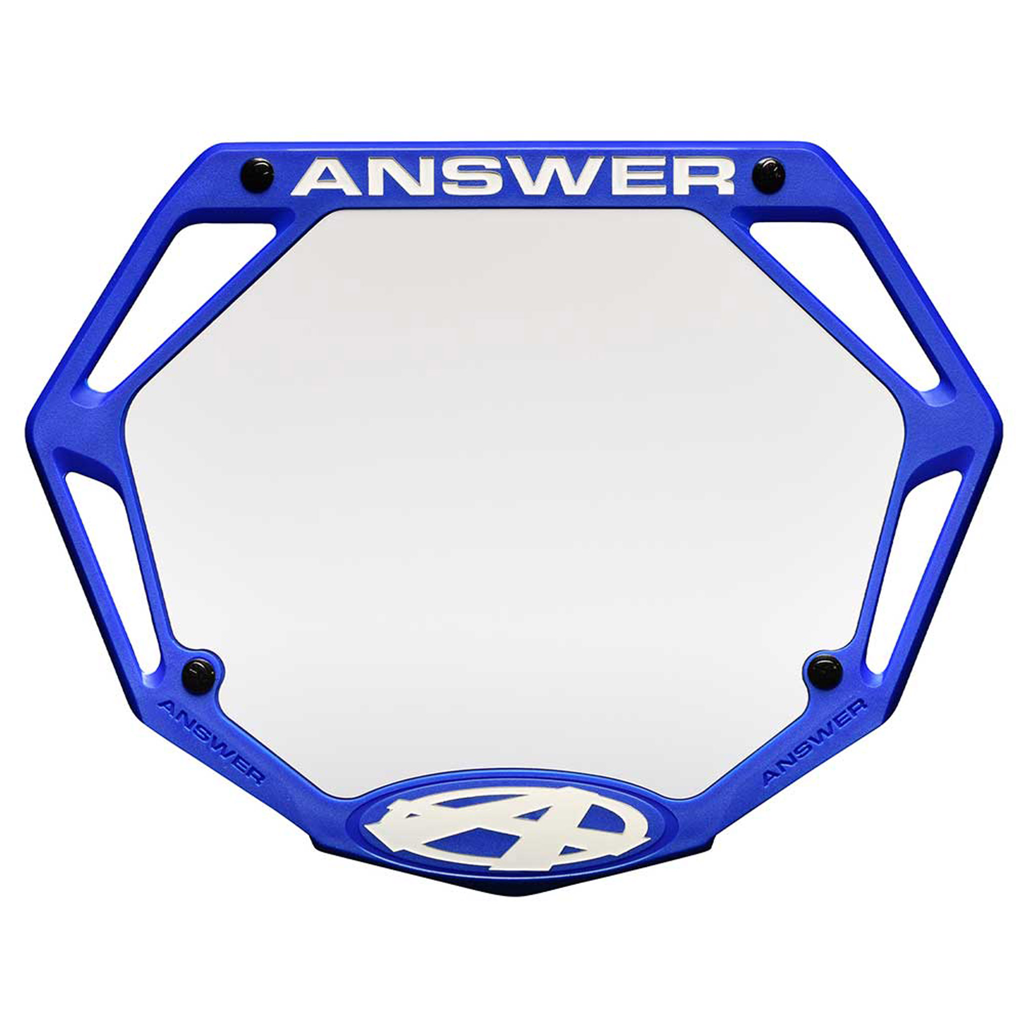 AnswerBMX 3D Number Plate, Mini, Blue