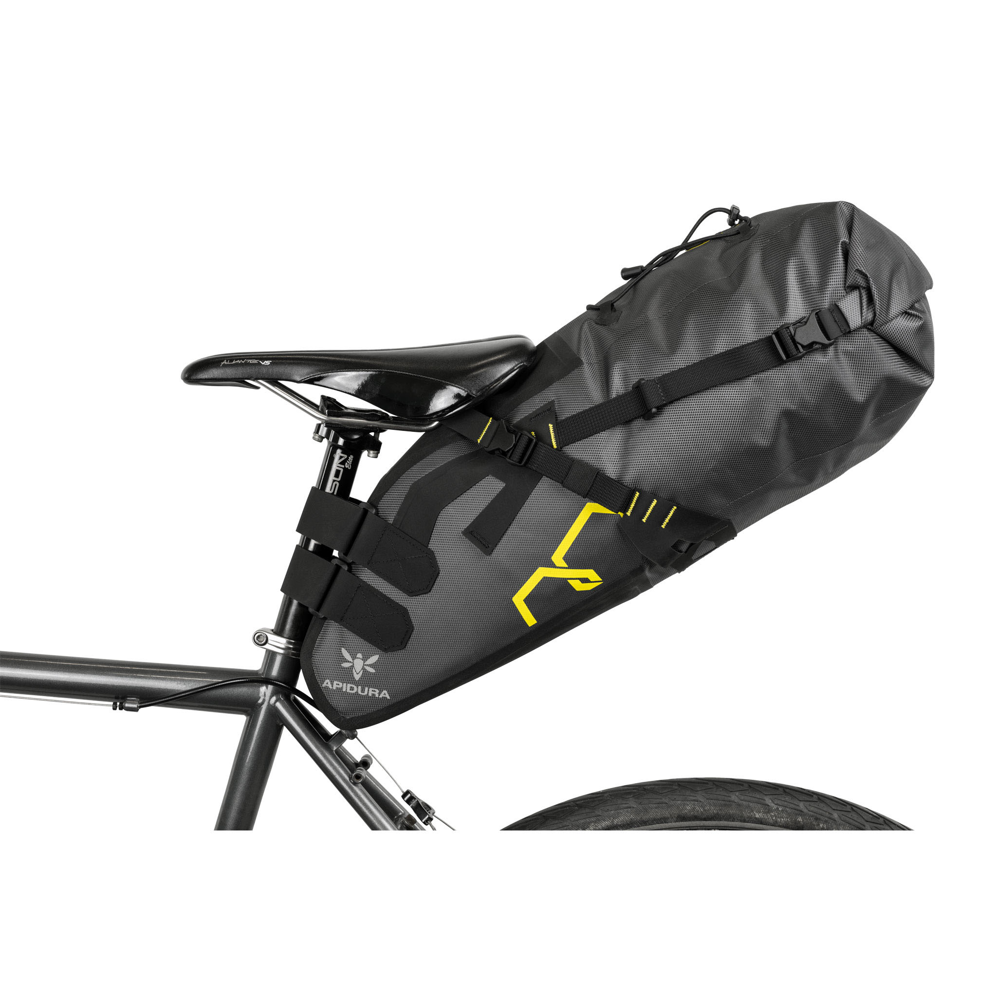 Apidura Expedition Saddle Pack, Large - Grey/Black