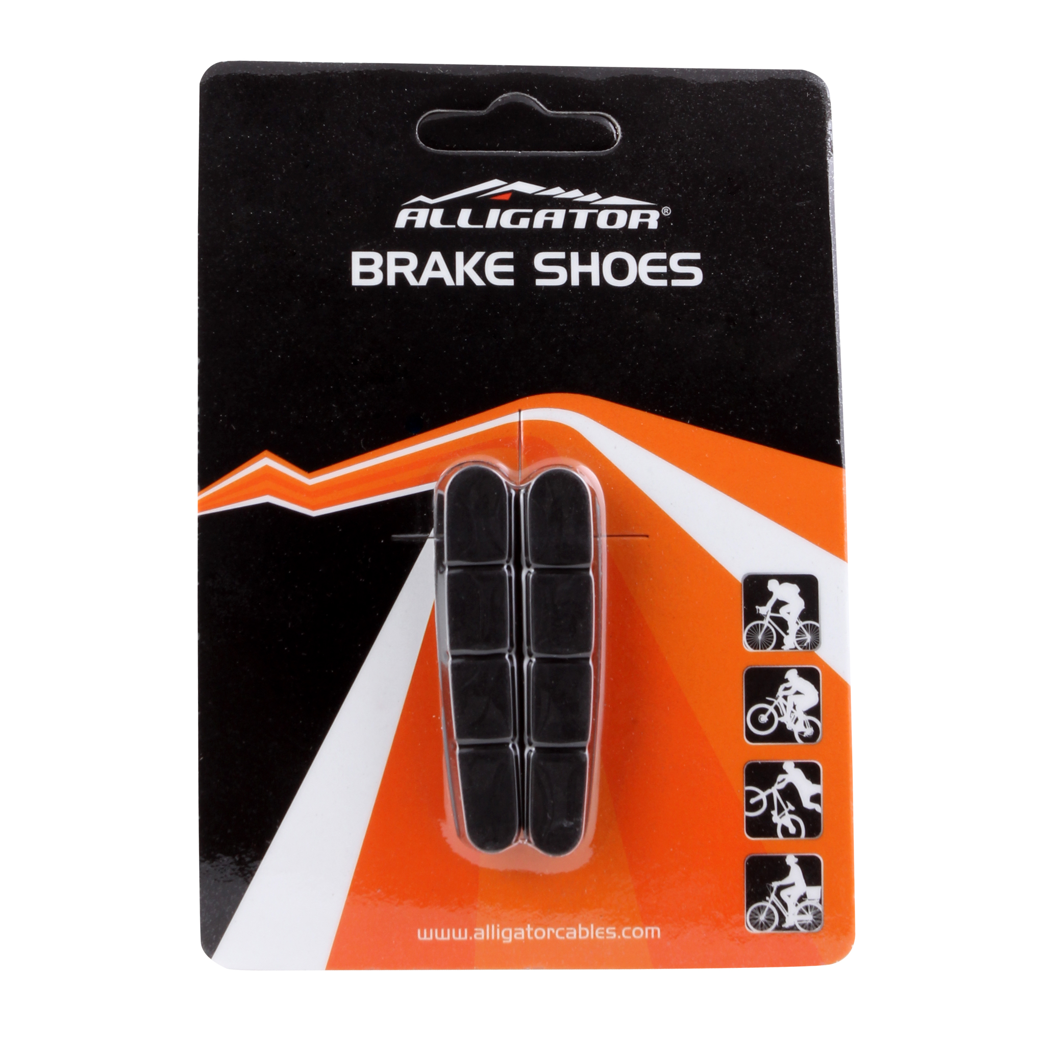 Alligator RD-300 Cartridge Inserts, Black - Pair