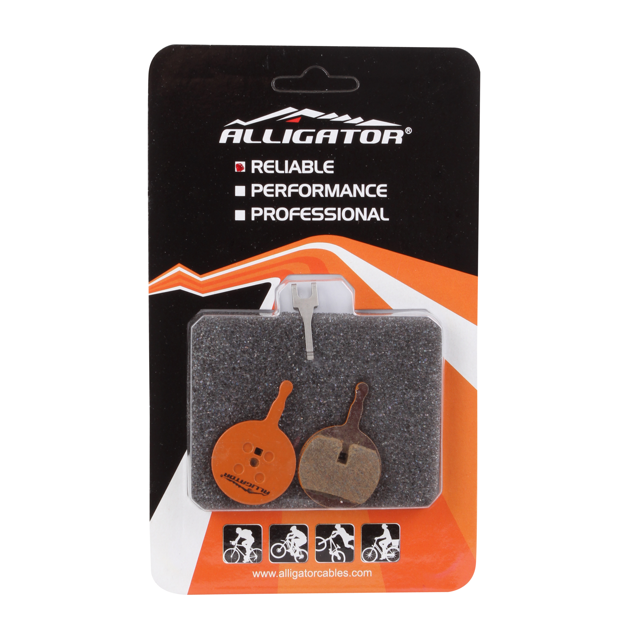 Alligator Disc Pads, Avid BB5 - Organic