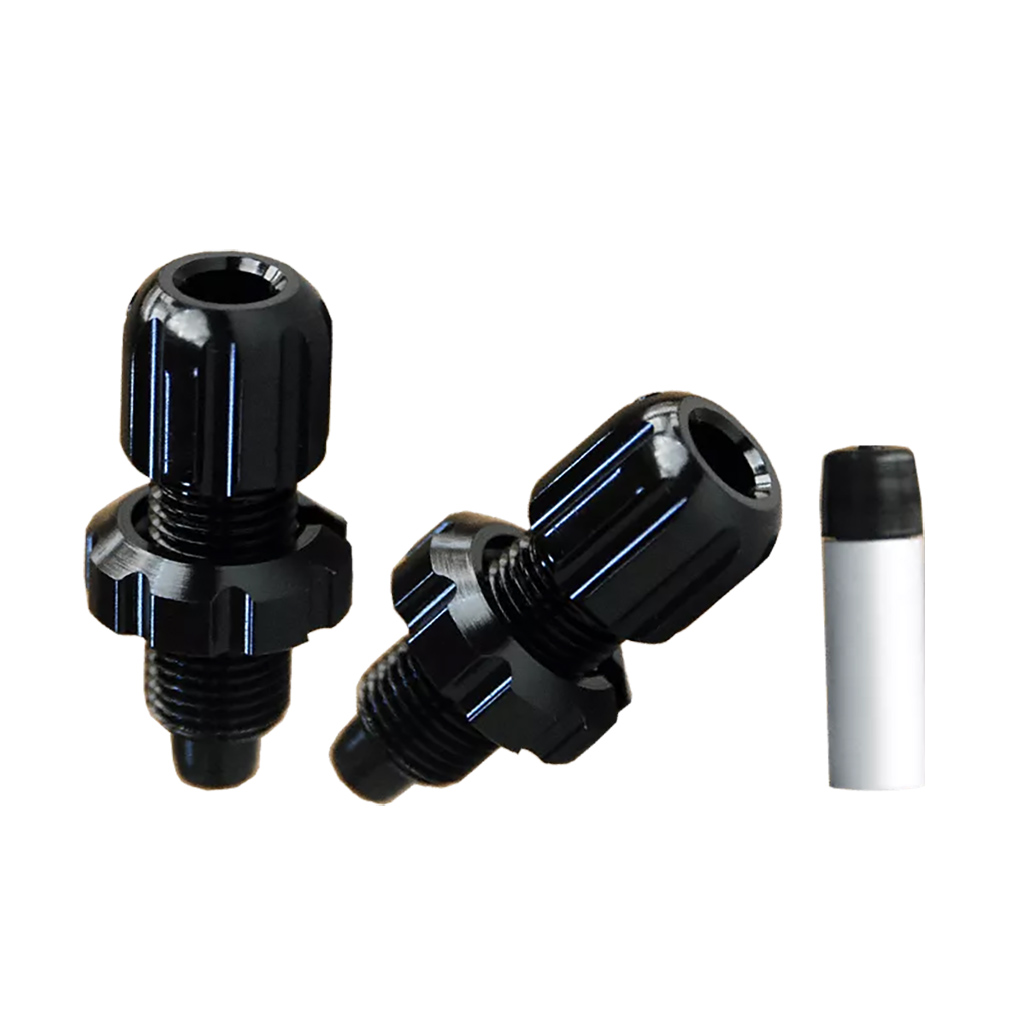 Alligator Weatherproof Brake Lever Adjuster, Black,10/Bottle