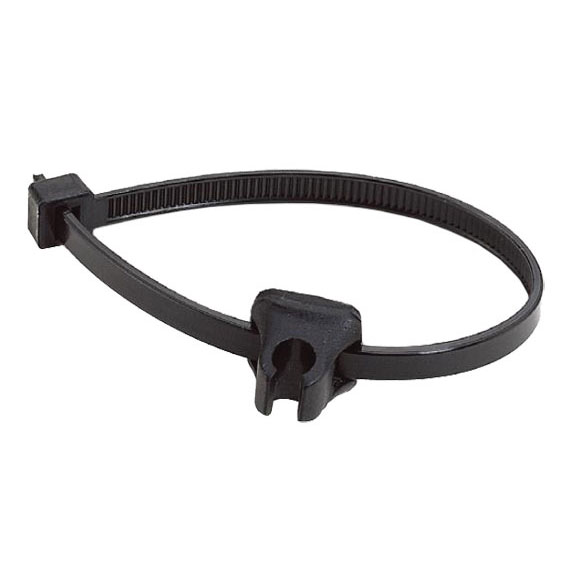 Alligator Gripper-2 Zip Tie Guide, Black - Each