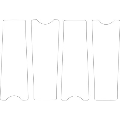Module Crank Shield Protector, Raceface, Clear, 2 Sets 