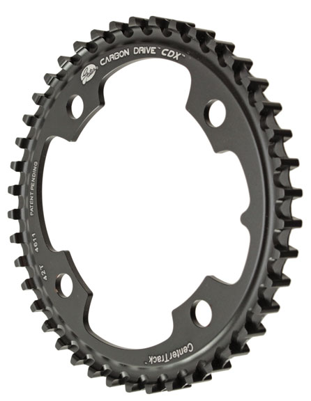 Gates Carbon Drive Belt Drive CDX Front Sprocket, 104BCD, 42t