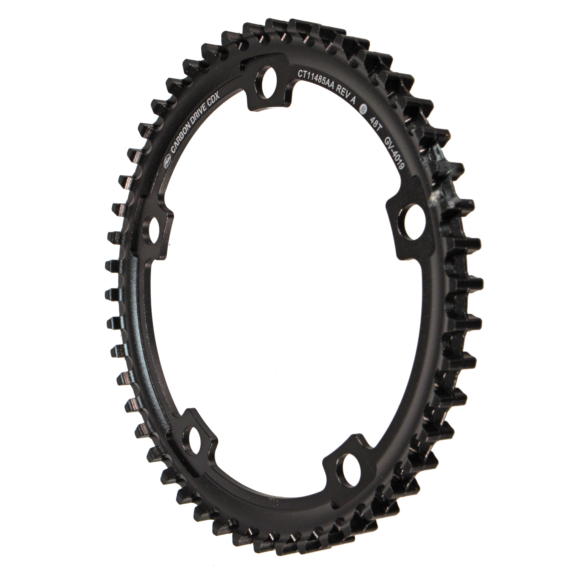 Gates Carbon Drive Belt Drive CDX Front Sprocket, 130BCD, 48t