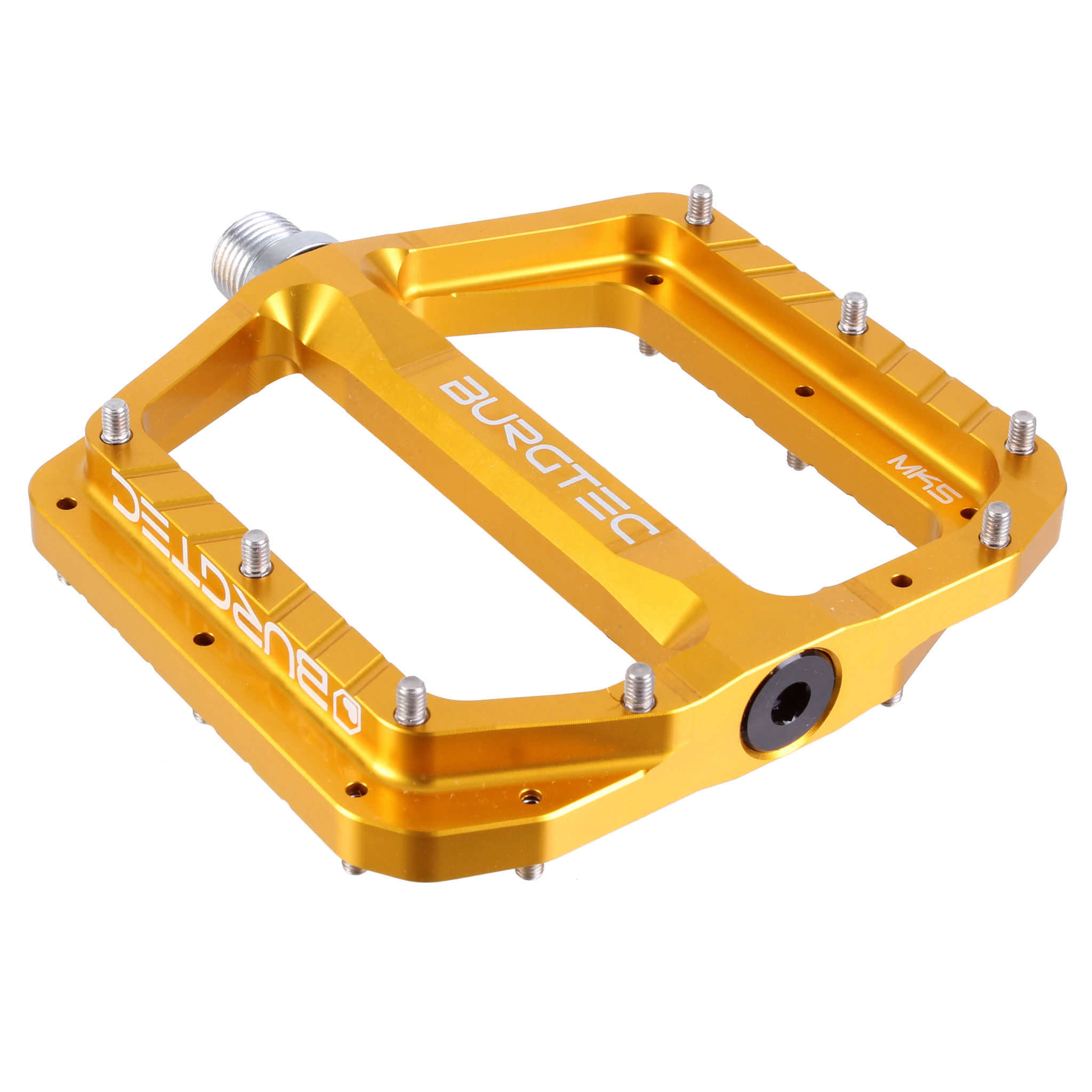 Burgtec Penthouse MK5 Pedals, CrMo - Gold