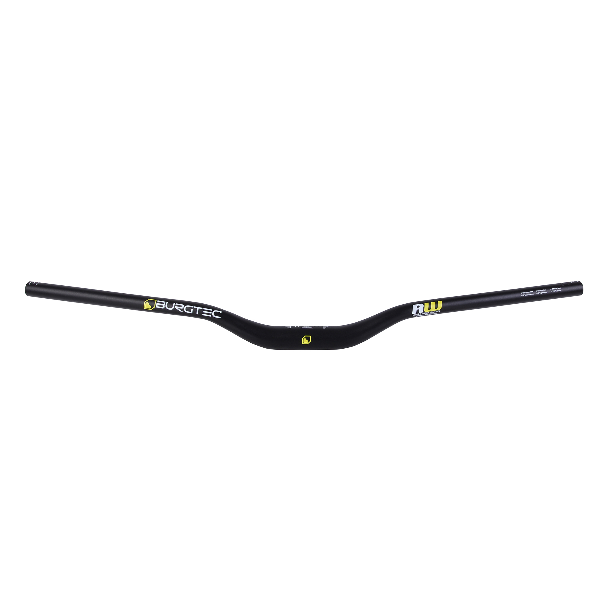 Burgtec Josh Bryceland Ride Wide Rise Bar, (35) 50/800mm, Blk