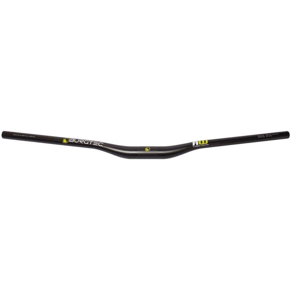 Burgtec Ride Wide Carbon DH Handlebar, (31.8) 20/800 - UD Blk