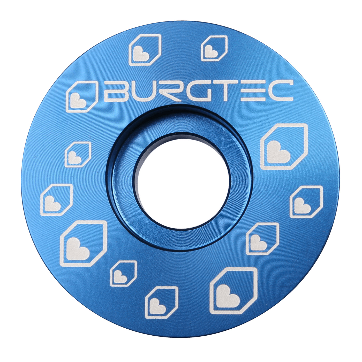 Burgtec Top Cap, Deep Blue