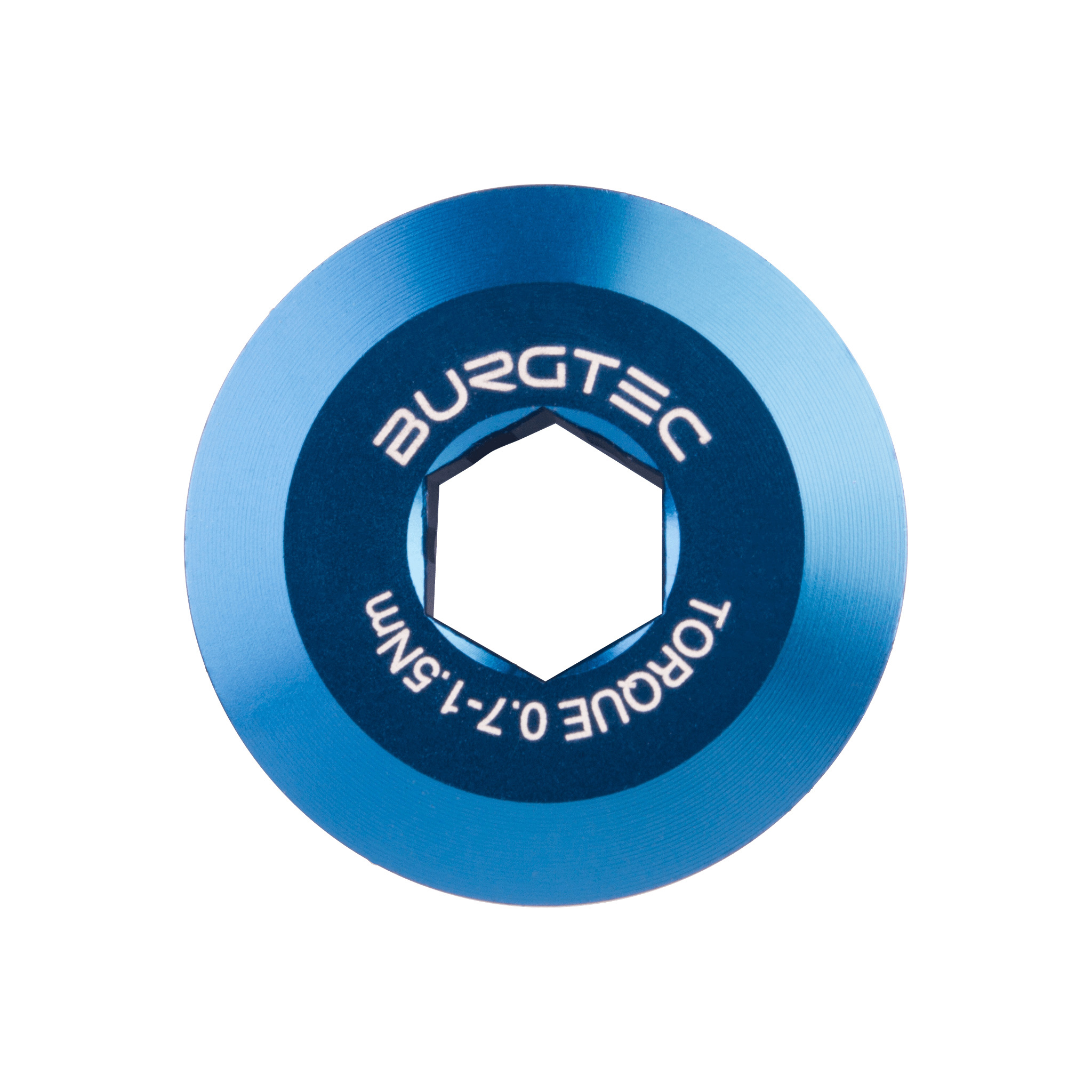 Burgtec Shimano Crank Bolt - Deep Blue