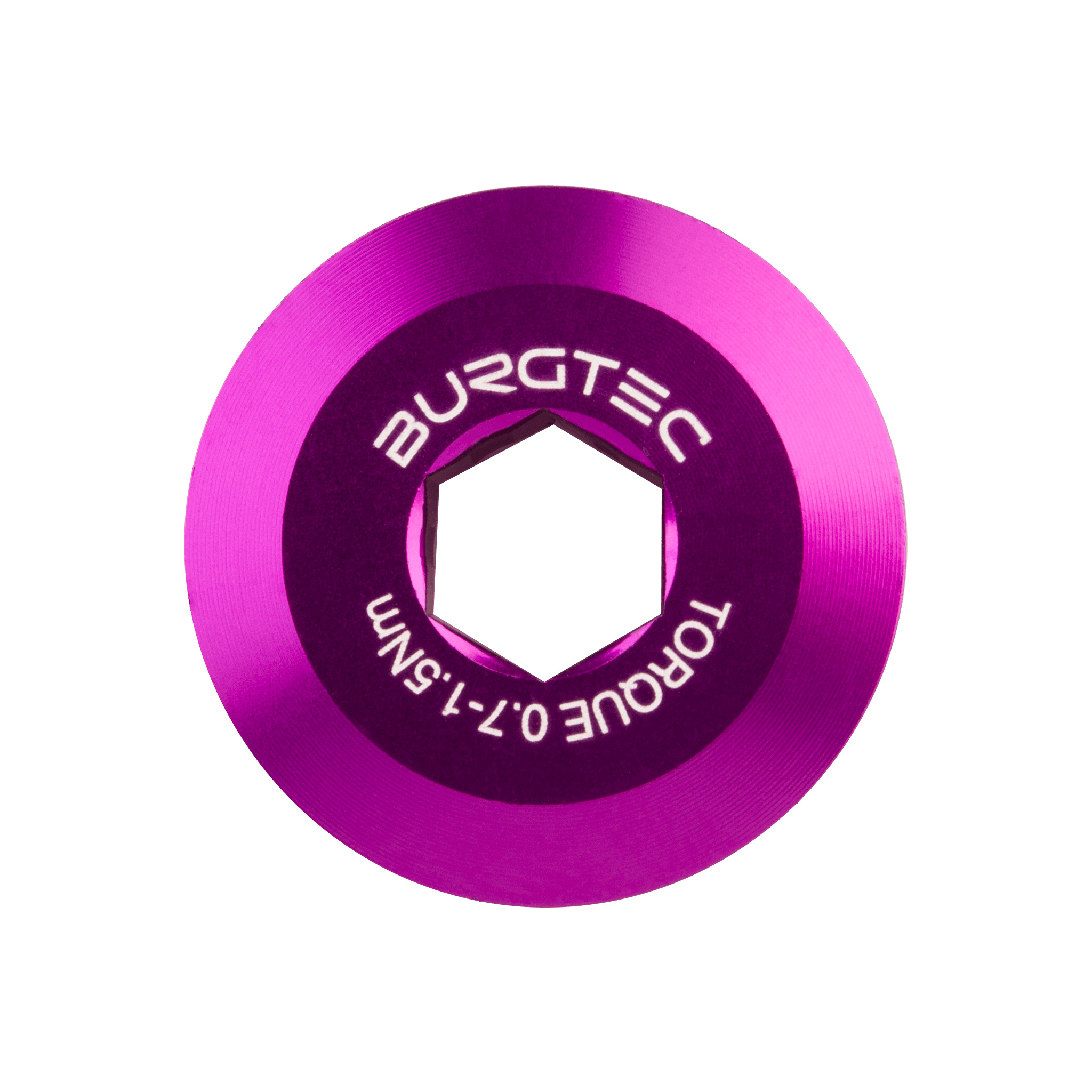 Burgtec Shimano Crank Bolt - Purple Rain