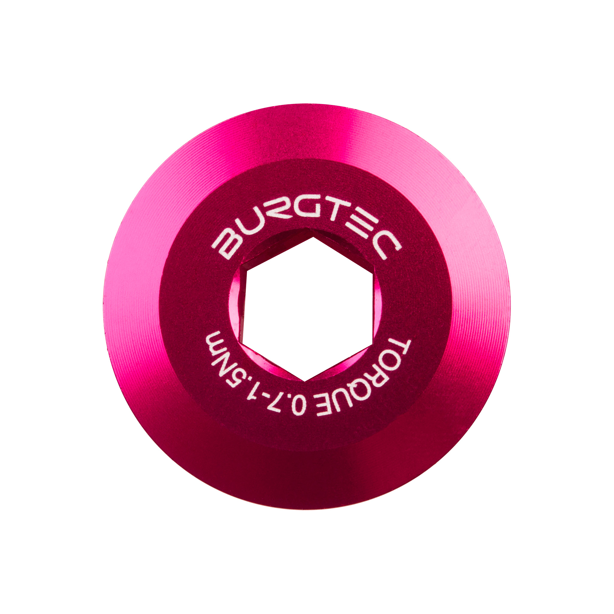Burgtec Shimano Crank Bolt, Toxic Barbie Pink